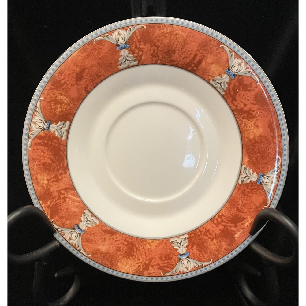 Mikasa Ultima Pegasus HK714 Marble Rim Wing Horse Bone China Replacement Saucer